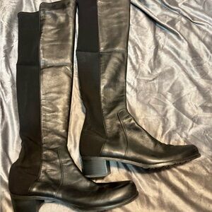 Stuart Weitzman Black Over the Knee Boots